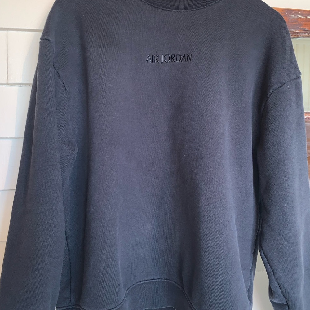 Jordan Black Crewneck Sweater